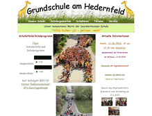 Tablet Screenshot of gshedernfeld.musin.de