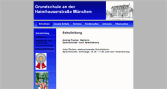 Desktop Screenshot of gs-haimhauser.musin.de