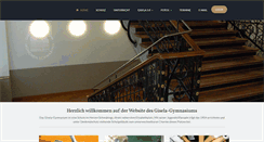 Desktop Screenshot of giselagym.musin.de