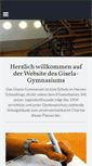 Mobile Screenshot of giselagym.musin.de